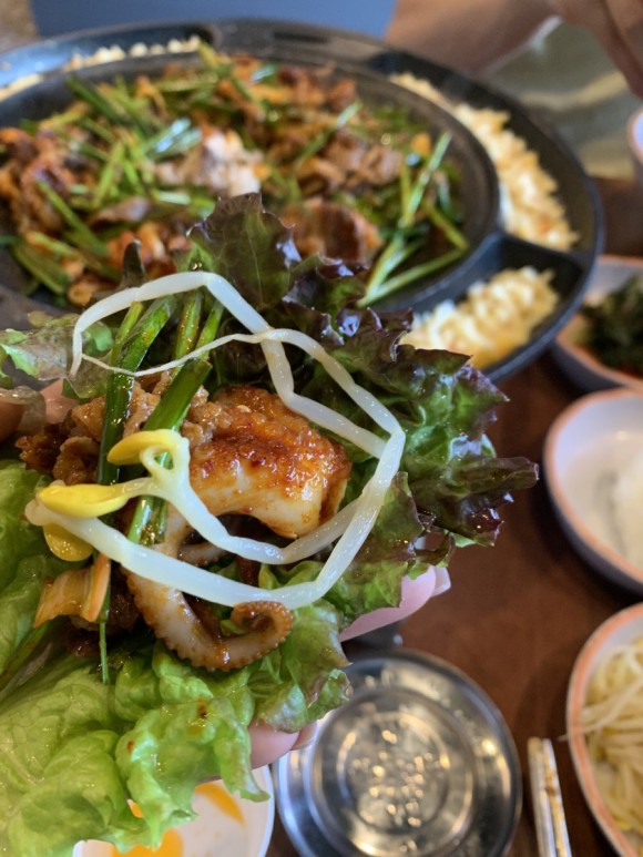 불맛나직화낙지쭈꾸미 이미지