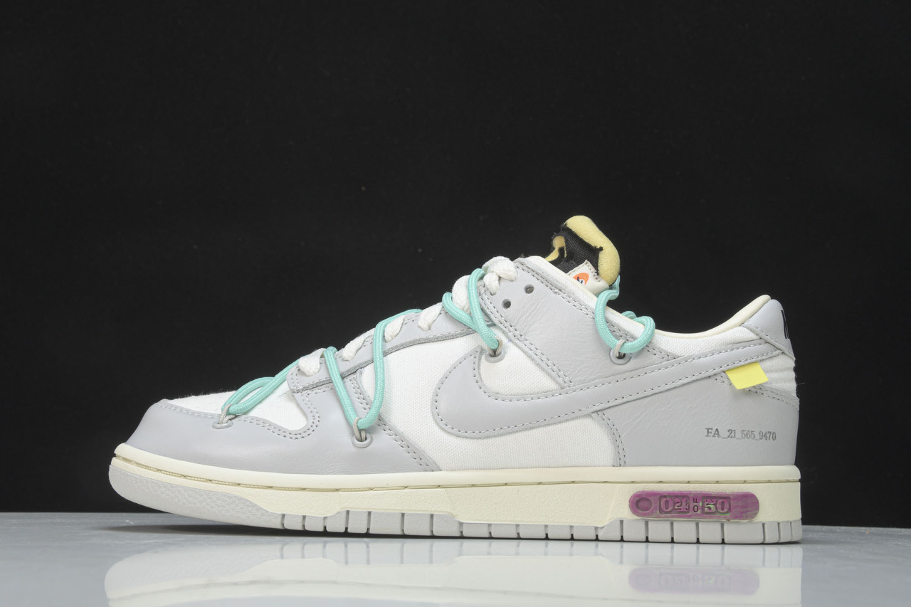  [NIKE x OFF WHITE] BC 나이키 X 오프화이트 덩크 로우 THE 50 No.04 DM1602-106