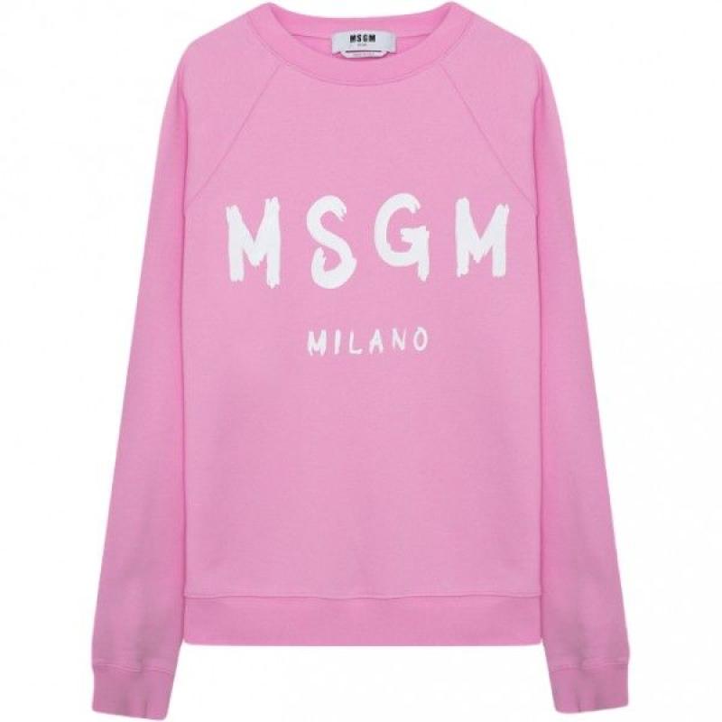 MSGM 자수 로고 맨투맨