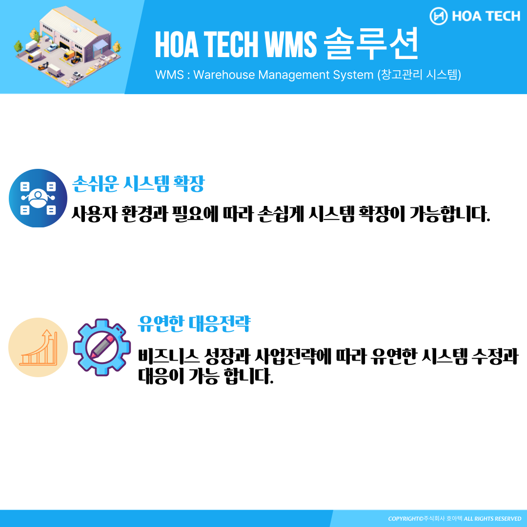 호아텍 WMS솔루션, 클라우드WMS추천, ERP시스템, 창고관리시스템, 물류시스템