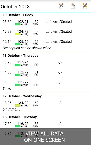 모바일 혈압 기록 어플 당뇨 관리 앱 - 4. Blood Pressure Log - MyDiary 어플 소개 모바일 혈압 기록 어플 당뇨 관리 앱 - 4. Blood Pressure Log - MyDiary 어플 소개