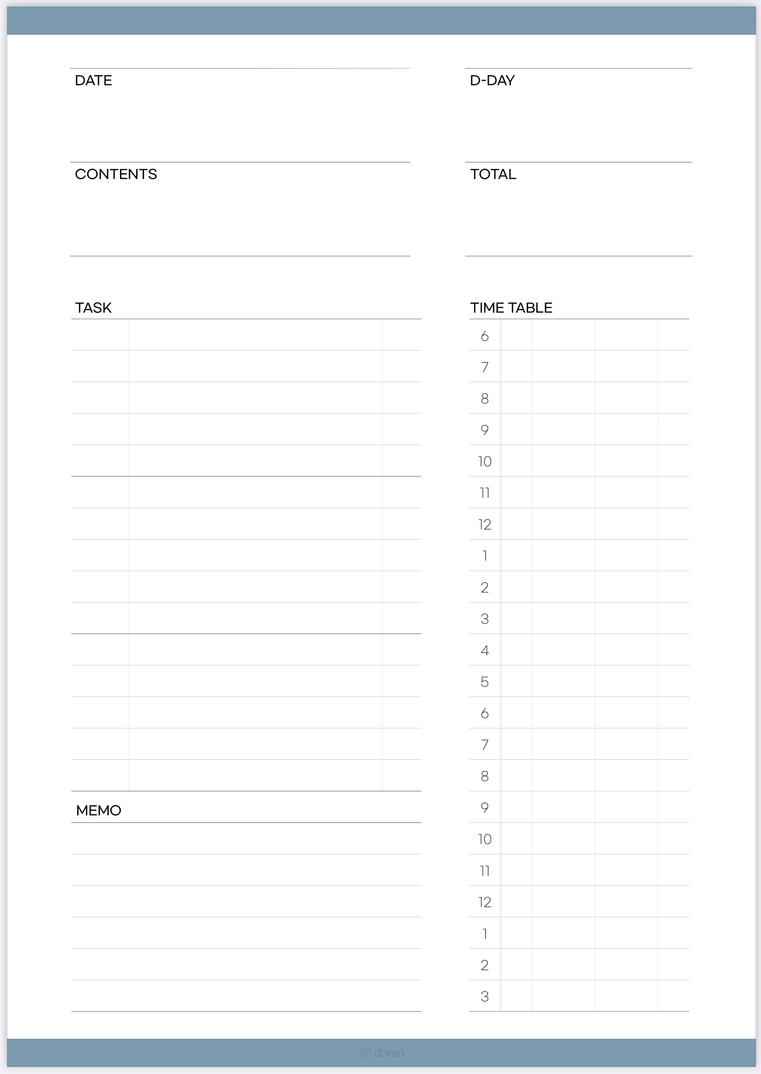 굿노트 스터디플래너 ver2 속지 4종 / Goodnotes Studyplanner Template 굿노트 스터디플래너 Ver2 속지 4종 / Goodnotes Studyplanner Template