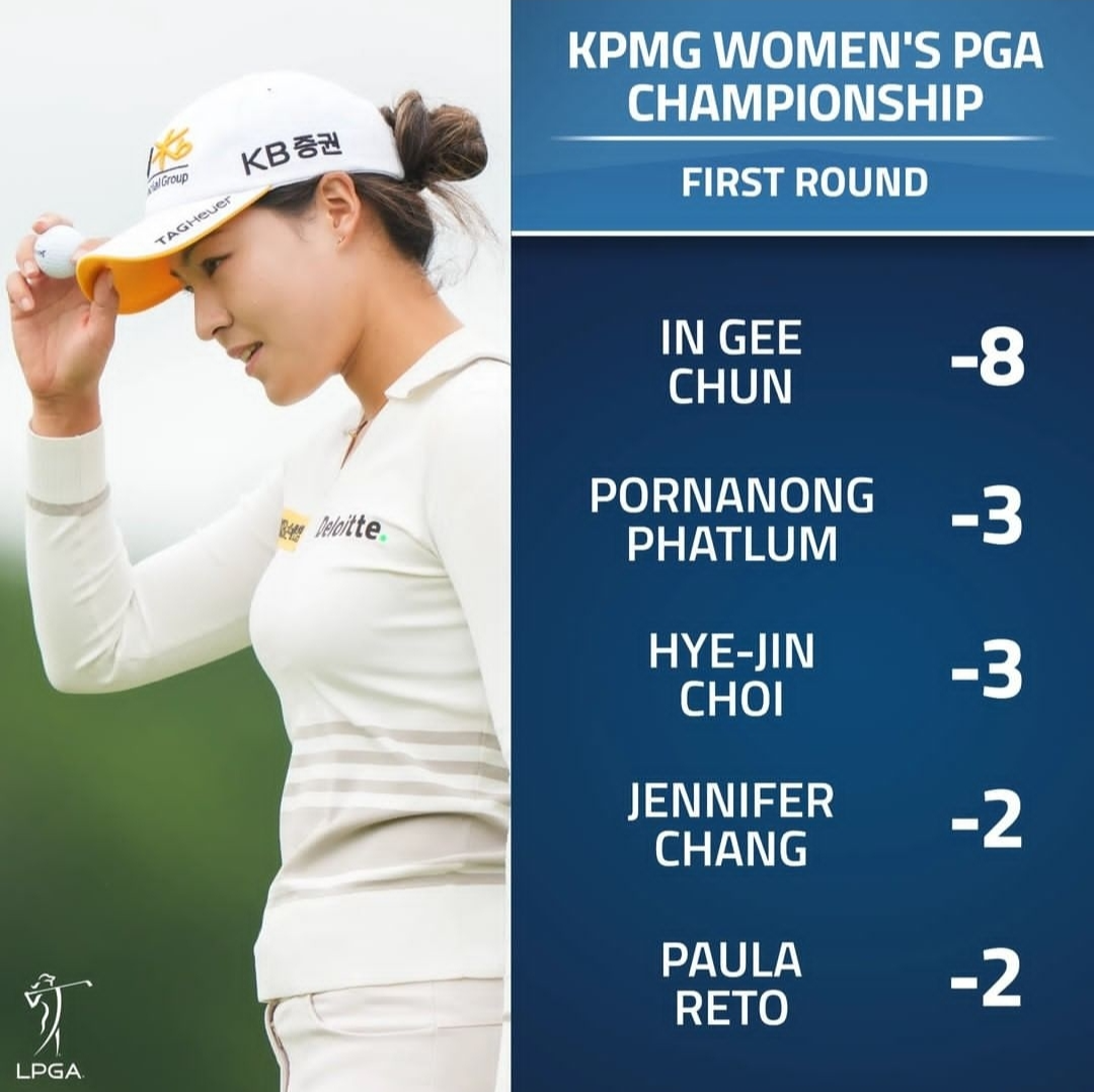 KPMG 위민스 PGA 1라운드 순위 ⓒLPGA