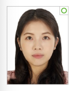 성인 여권사진 규격 (여성)