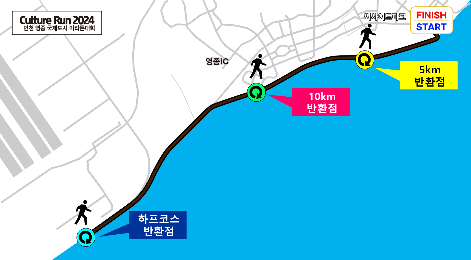 컬쳐런 2024 인천영종국제도시 마라톤대회