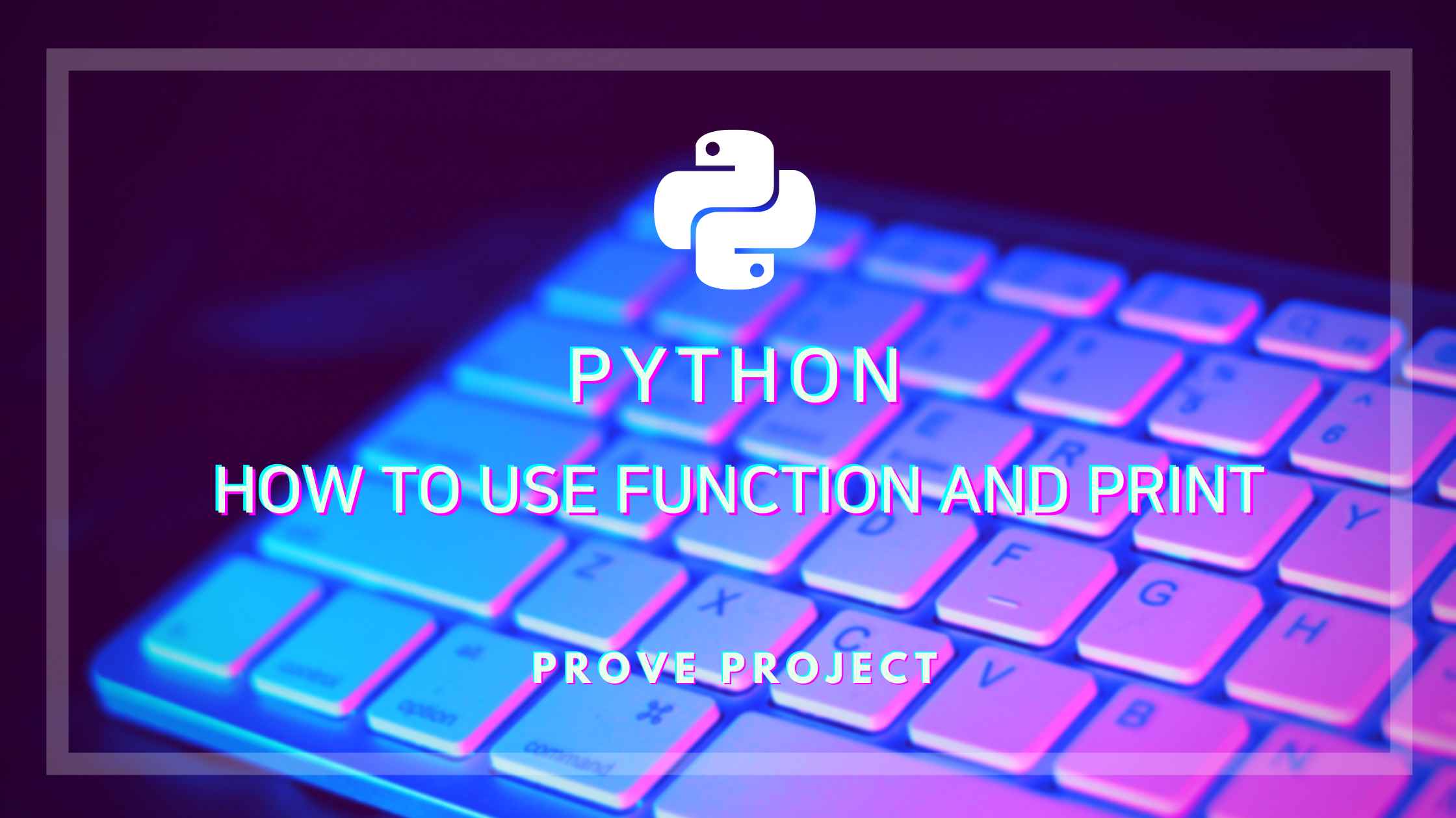  파이썬 기초 | How to use function and print, 함수와 프린트 사용방법