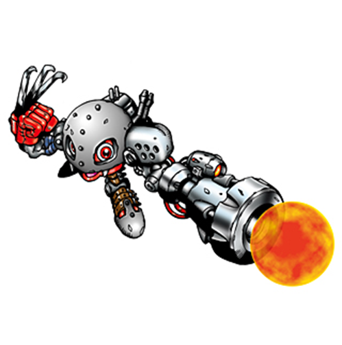  [디지몬도감] 메탈 콩 몬 メタルマメモン METALMAMEMON METALMAMEMON