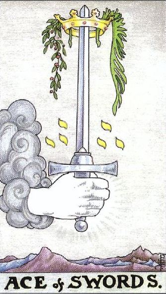 (타로 카드 배우기) 소드 카드의 의미와 일반적인 해석 1