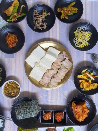 두부젓국 두부수육 두부삼합