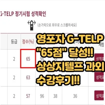 지텔프 gtelp 점수 환산 방법_20