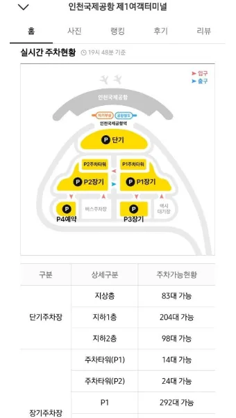 인천공항 단기 장기 주차 정보 요금 아끼는 방법_18