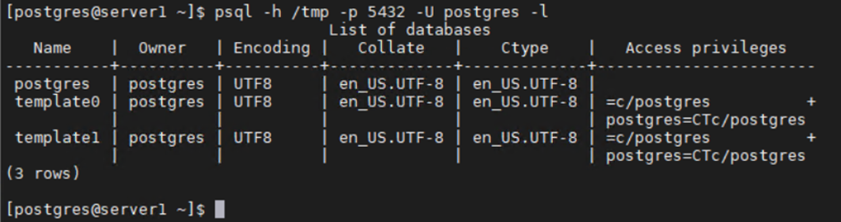  Linux 서버에 postgresql DB 설치하기