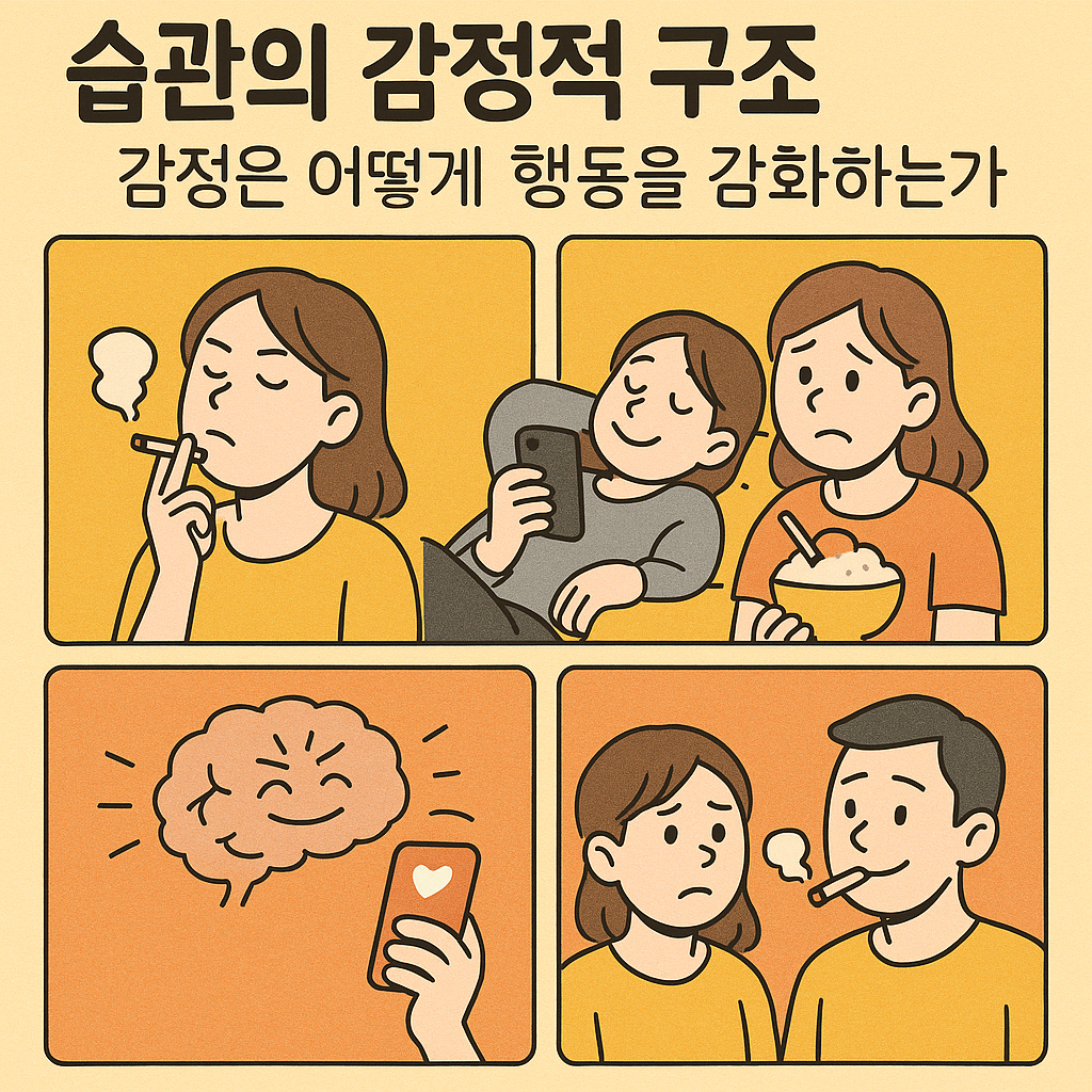 습관의 감정적 구조: 감정은 어떻게 행동을 강화하는가