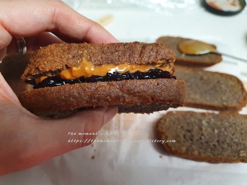 땅콩버터 다이어트 샌드위치 요리 올곡 무설탕잼 8