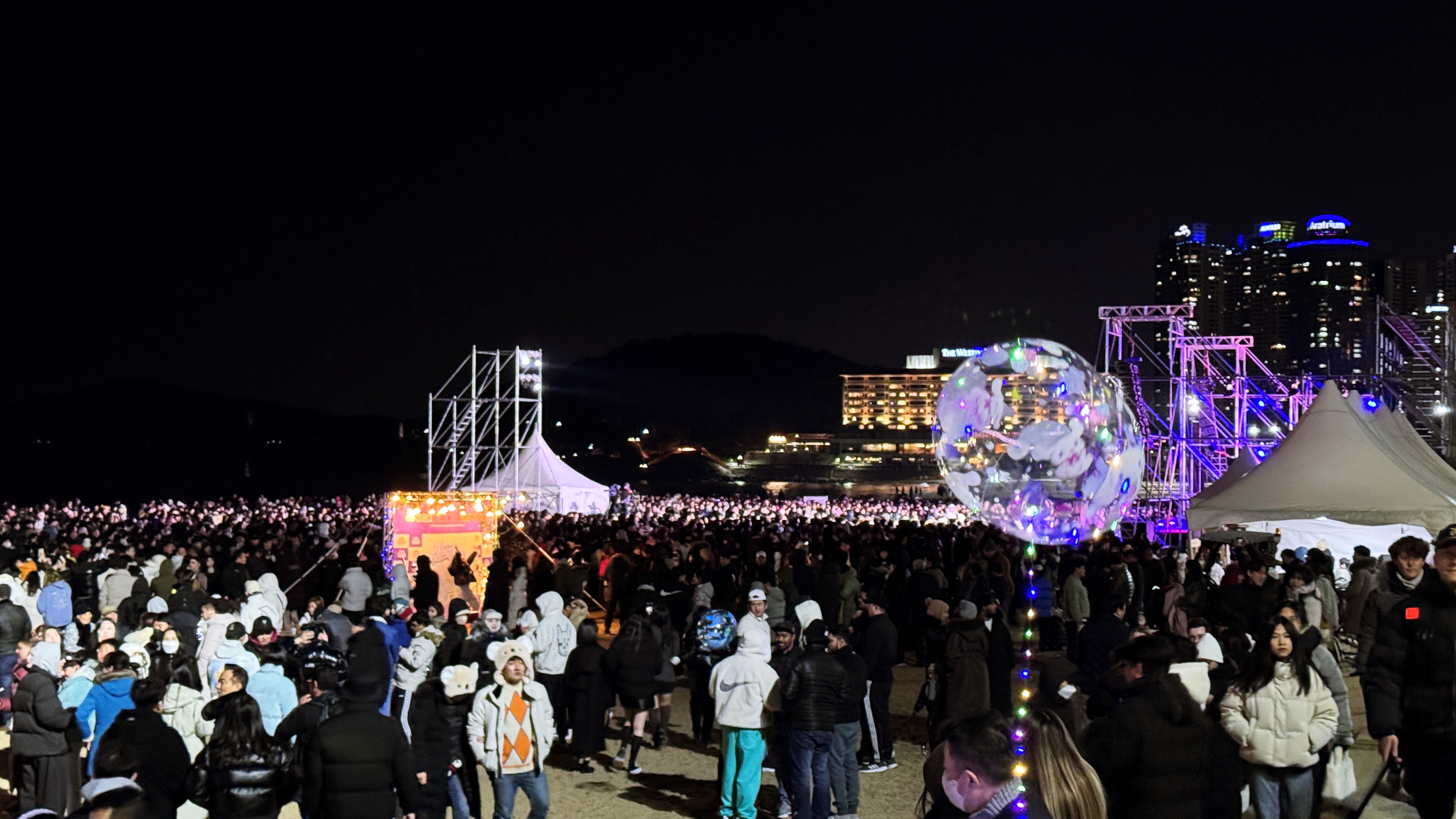 새해를 맞아 해운대 카운트다운&해맞이 축제를 다녀왔다 3 img