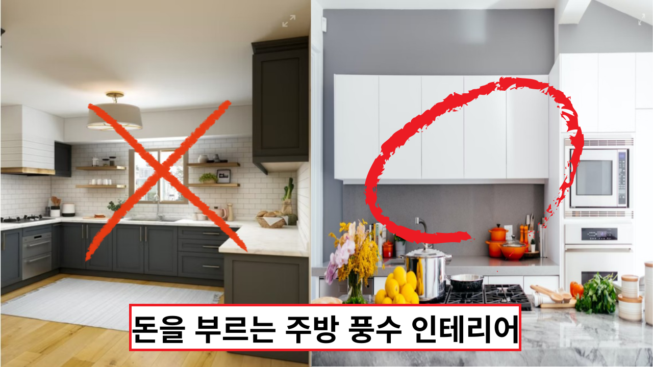  '부자되고 싶으시면 꼭하세요' 돈을 부르는 주방 풍수 인테리어