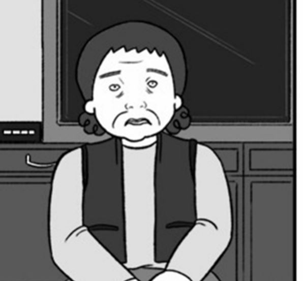 Kim Kyung-ja in the original webtoon