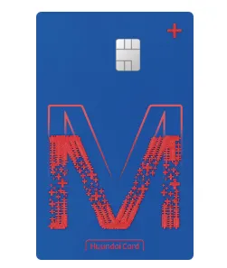 현대카드MM 디자인 앞면