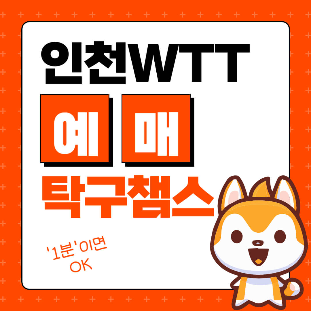 인천 WTT 챔피언스