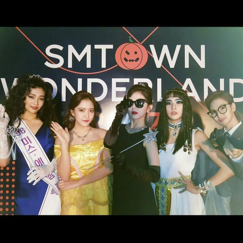 2017 SM 할로윈 파티에 참석한 레드벨벳