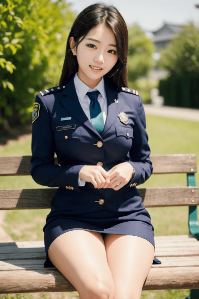 착석_교통 경찰