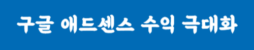 구글 애드센스 수익 극대화