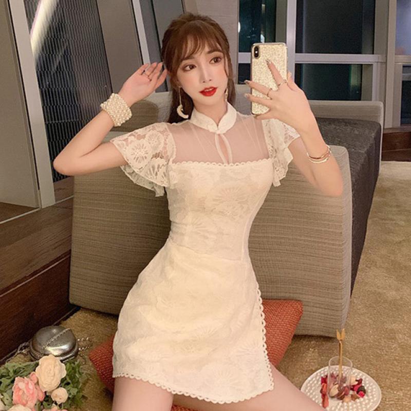 2019여자 봄 청자켓 체크원피스 코디세트