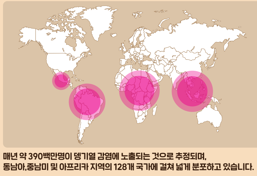 해외여행 뎅기열 확산 17개국 안전 공지