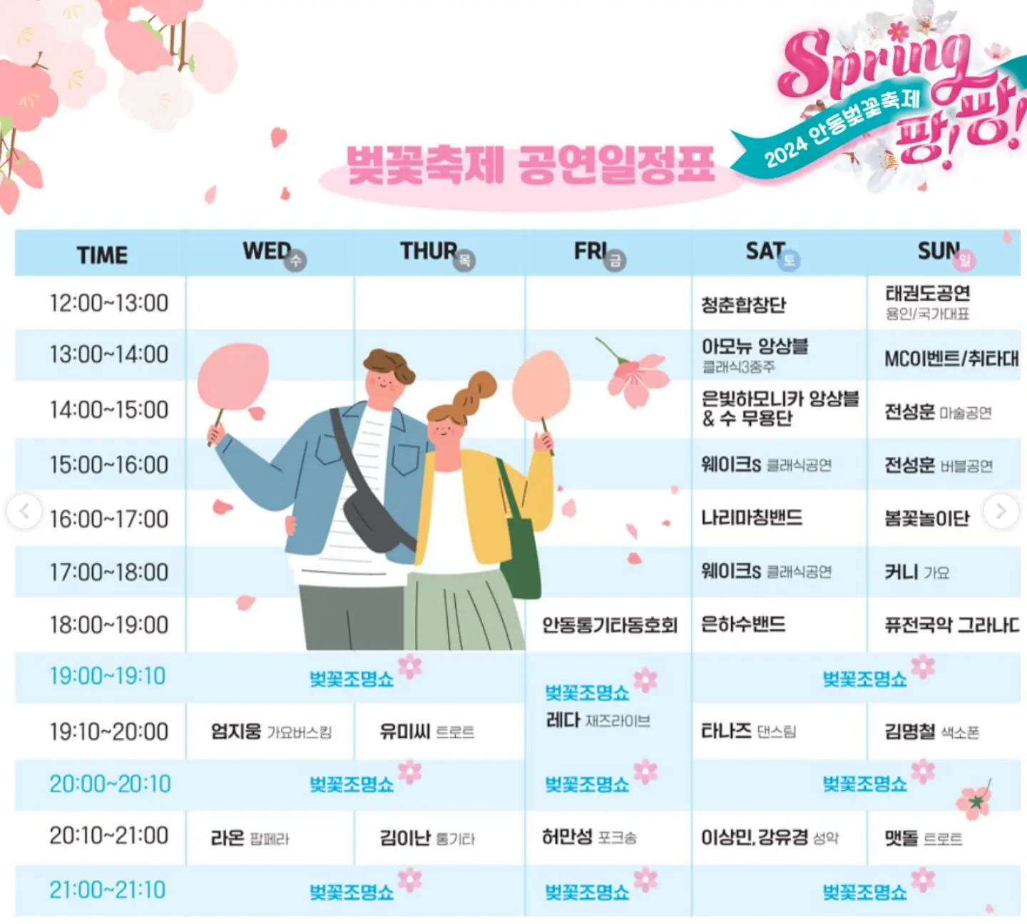 안동벚꽃축제
