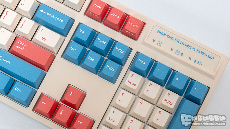  LEOPOLD 레오폴드 FC900RBT MX2A 코랄 블루 기계식 키보드