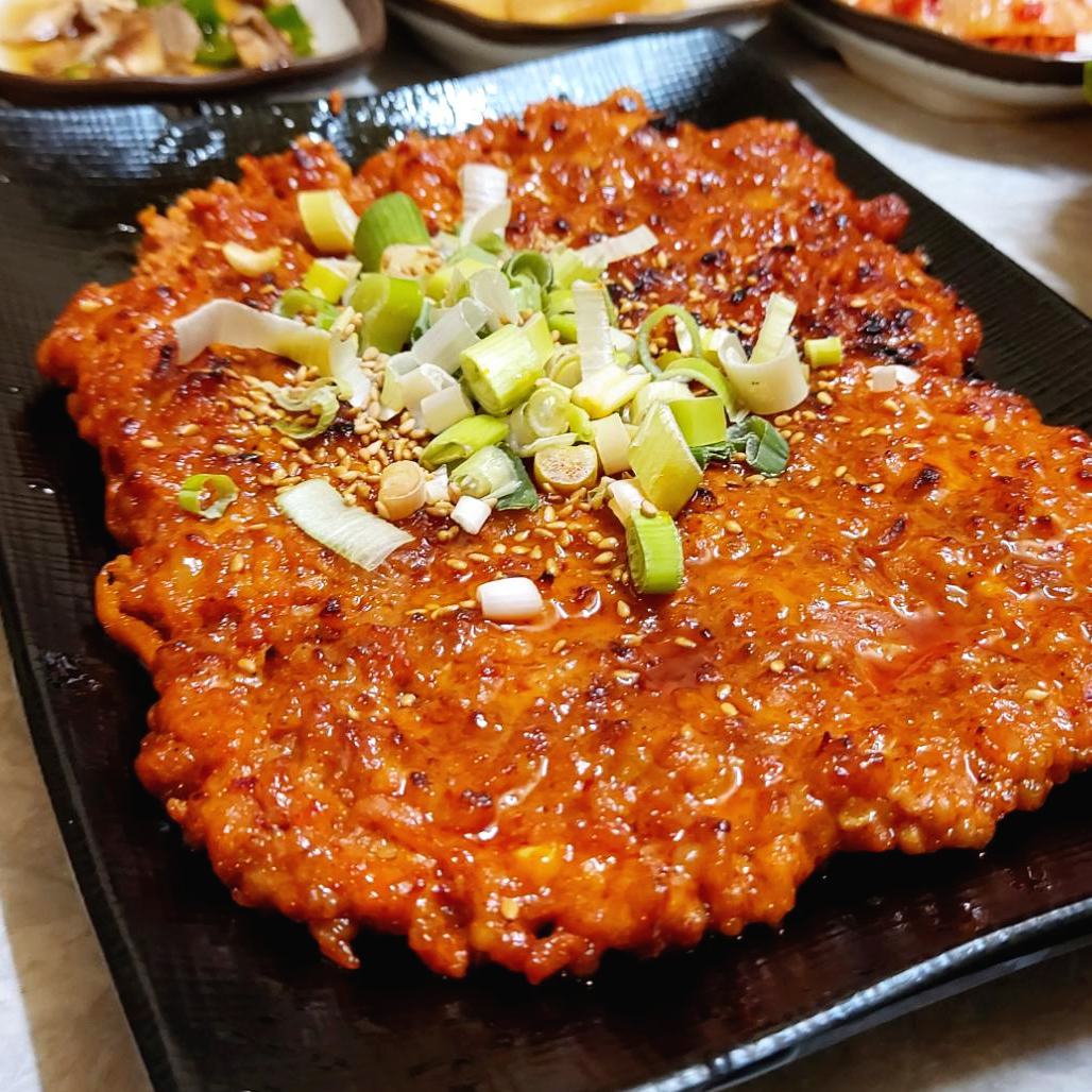 경북 청송군 서울여관식당 닭떡갈비