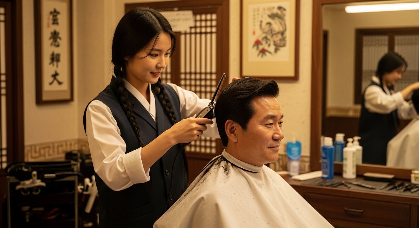 머리 짜르는 꿈