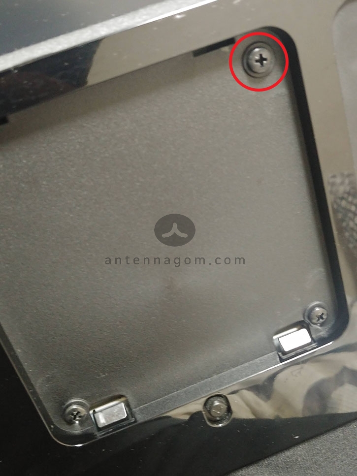  모니터암 사용시 베사홀(VESA)이 안쪽으로 들어간 제품일때 이렇게!