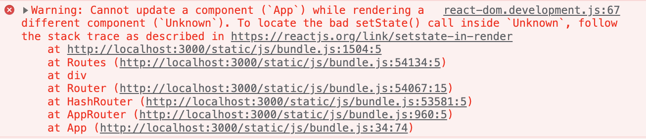  [React] Maximum update depth exceeded. This can happen when a component repeatedly calls setState inside componentWillUpdate or componentDidUpdate. 에러 해결