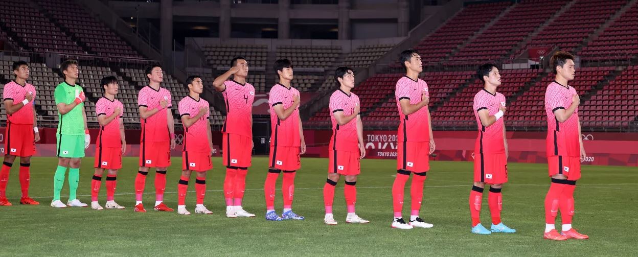  올림픽 한국 축구 8강진출 (득점장면)