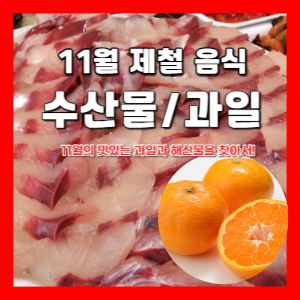 11월제철음식