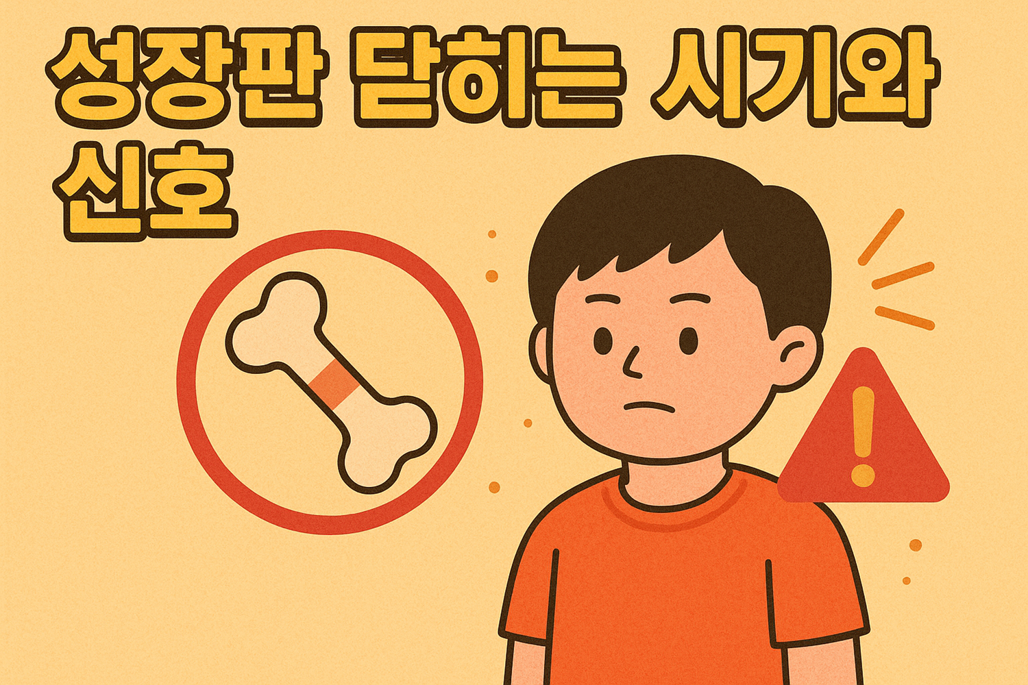 성장판 닫히는 시기와 신호