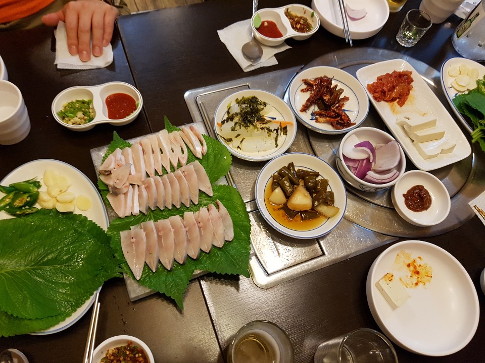 갑오징어 숙회