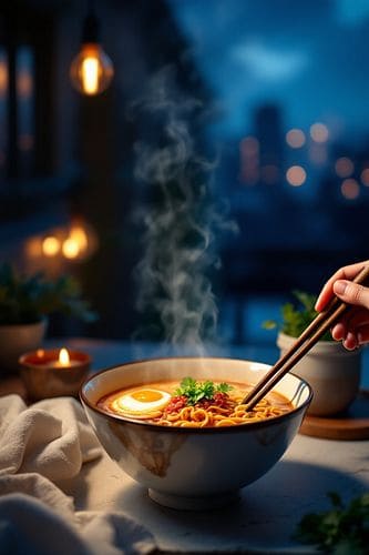 완성된-라면