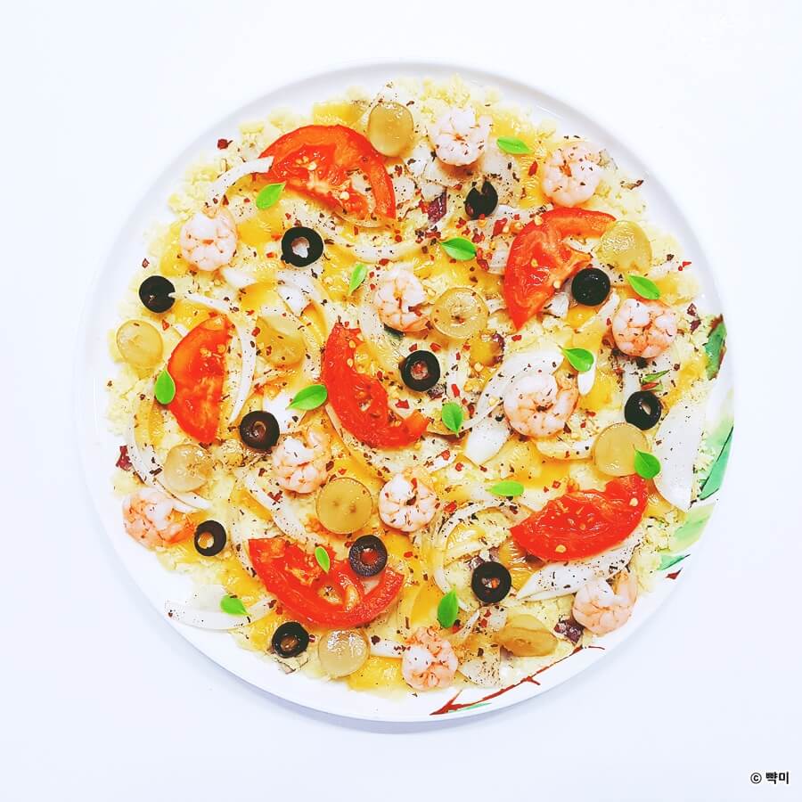 피자-만들기-고구마새우피자-다이어트-레시피