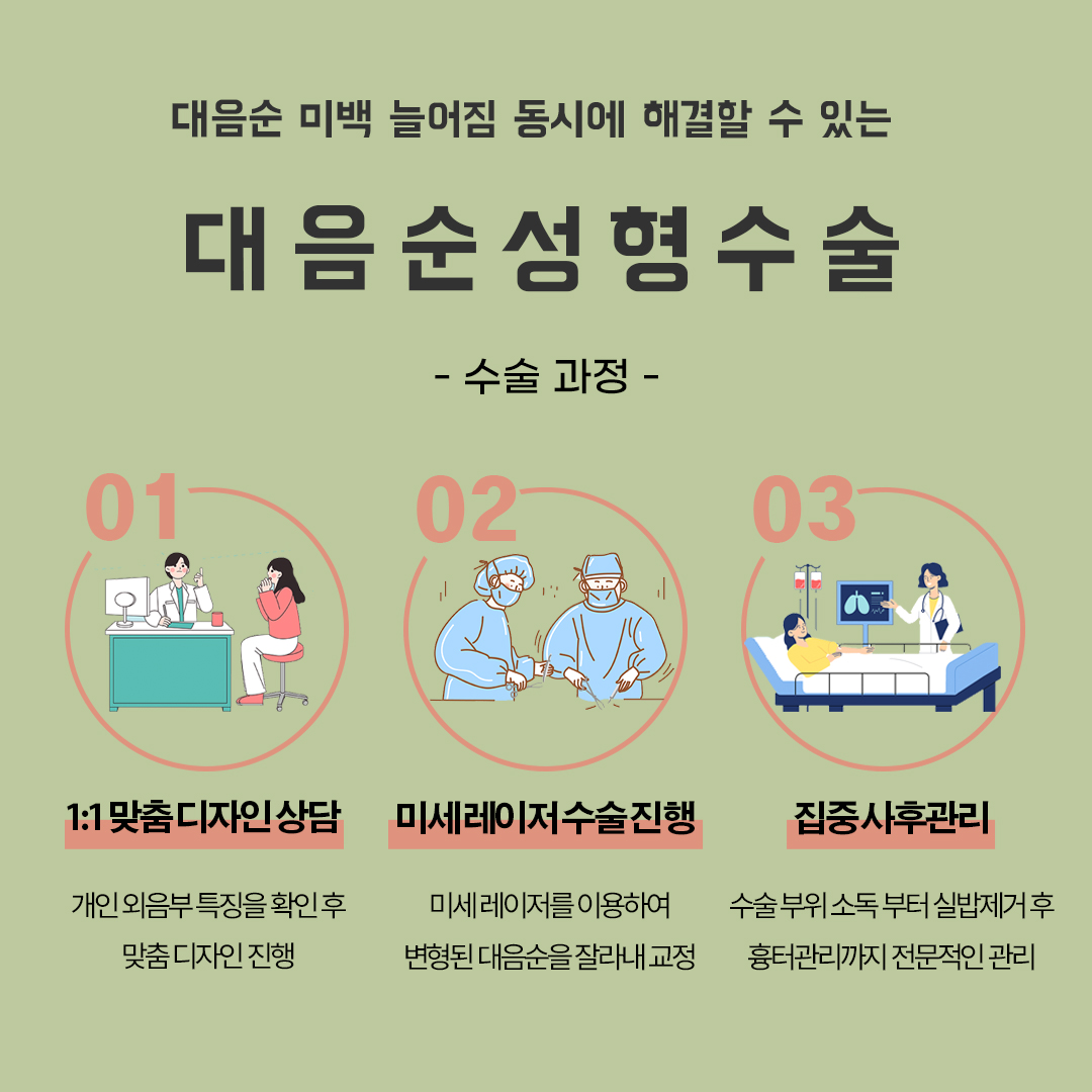 서현역 산부인과 대음순 늘어짐 착색 어떻게 해결하죠?