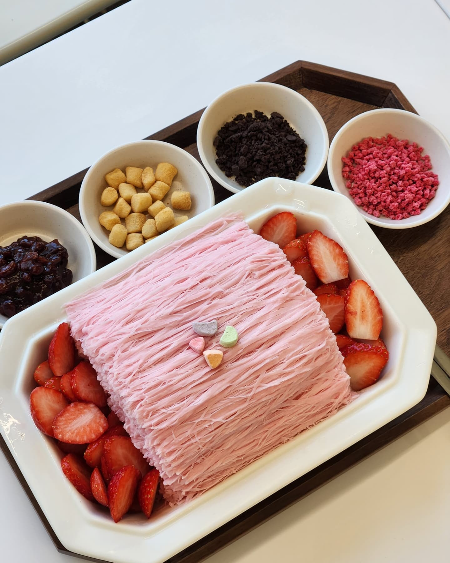 요거트 실타래빙수(2인분)
