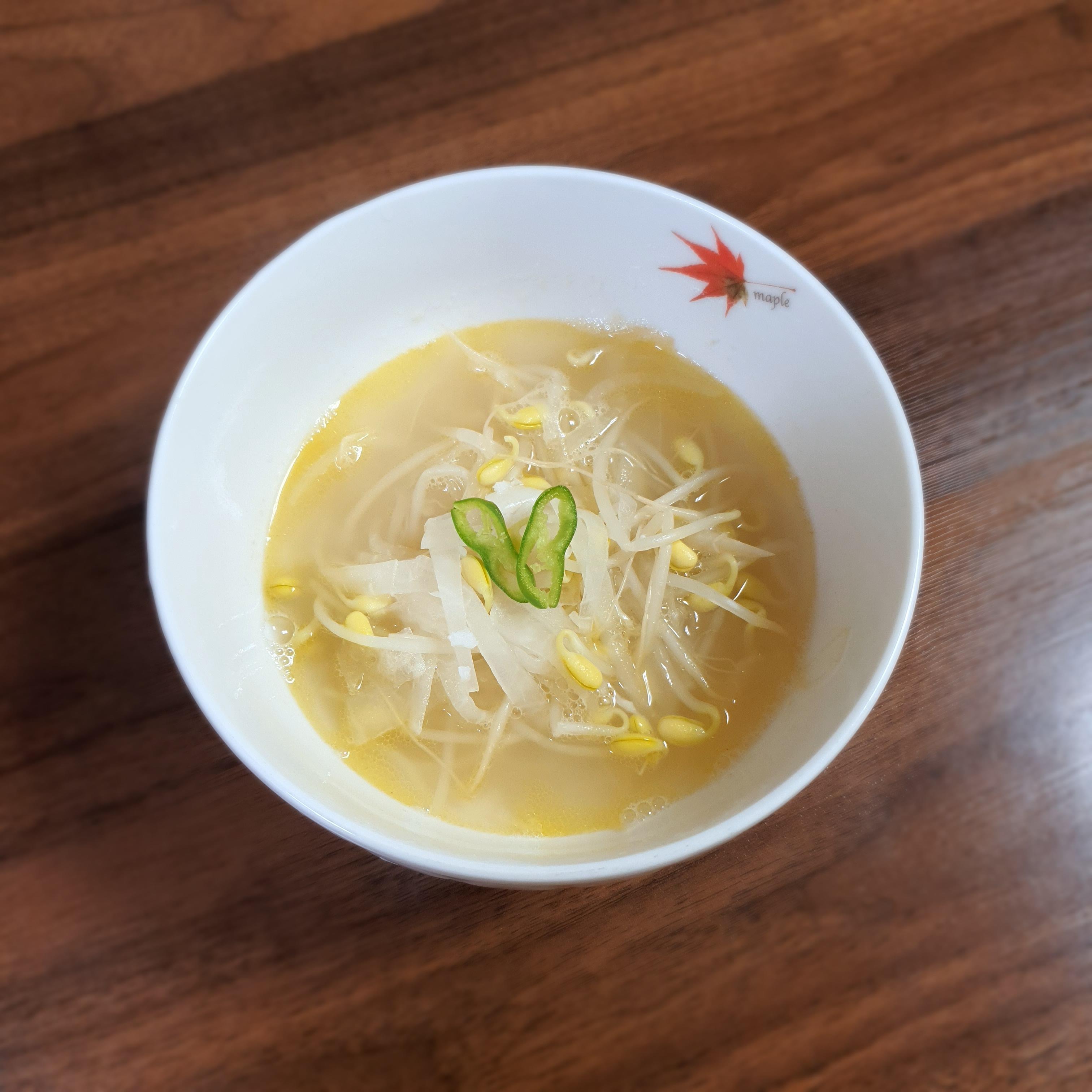  맑은 콩나물무국 만들기 / 무 효능 / 속편한 국 추천 / 무국 끓이기