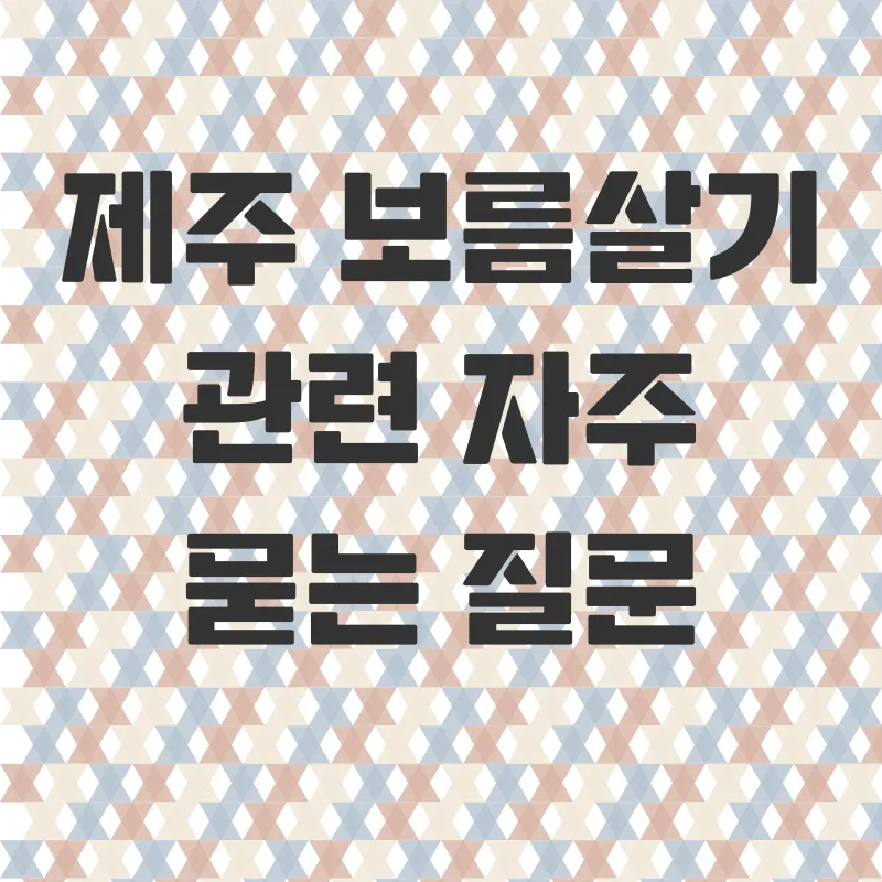 제주 보름살기_4