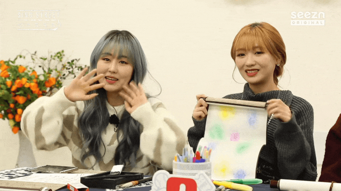  [러블리즈 움짤] 이수정(베이비소울) x 류수정 : Seezn 싱스트리트 라이브