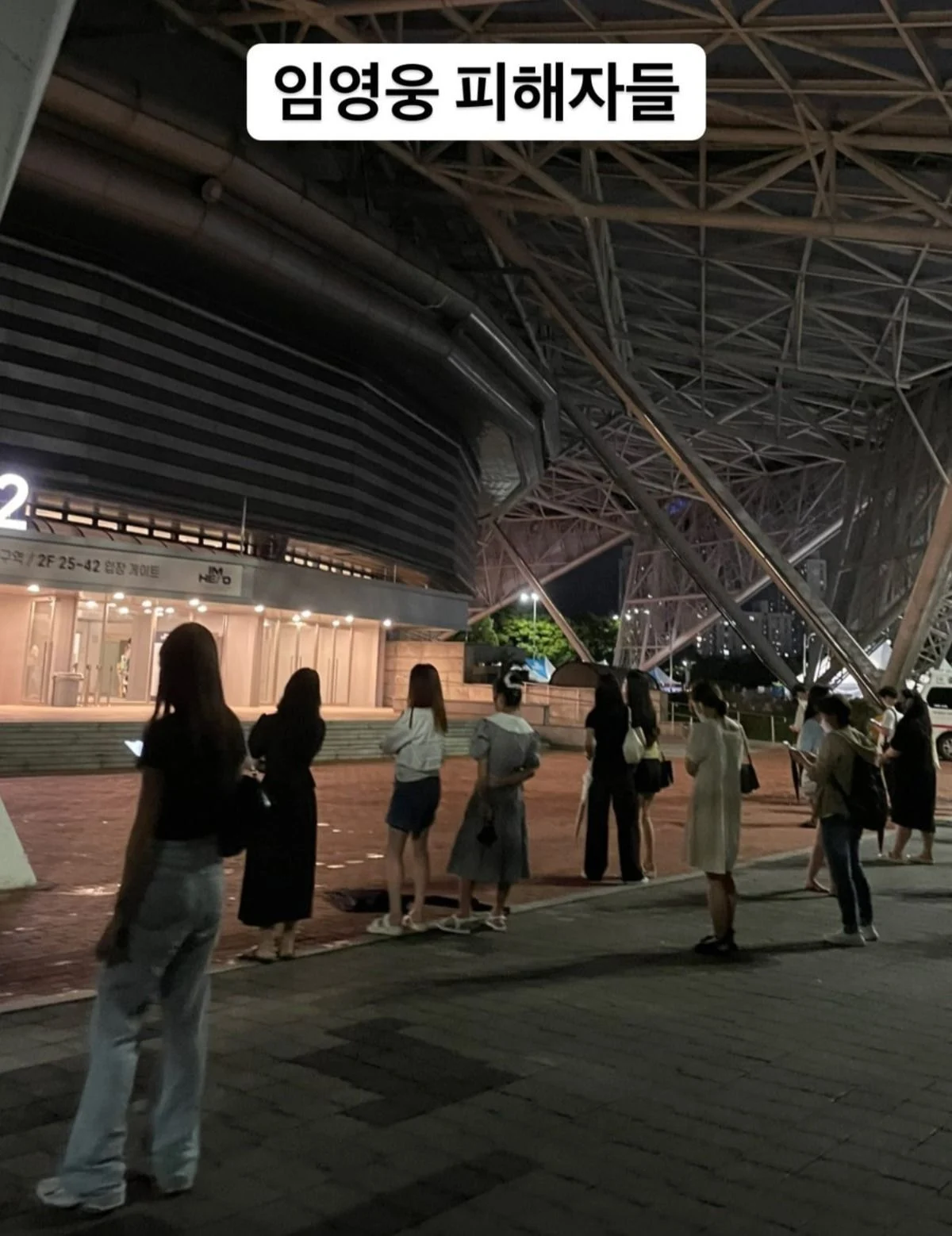  임영웅 콘서트 피해자들 사진