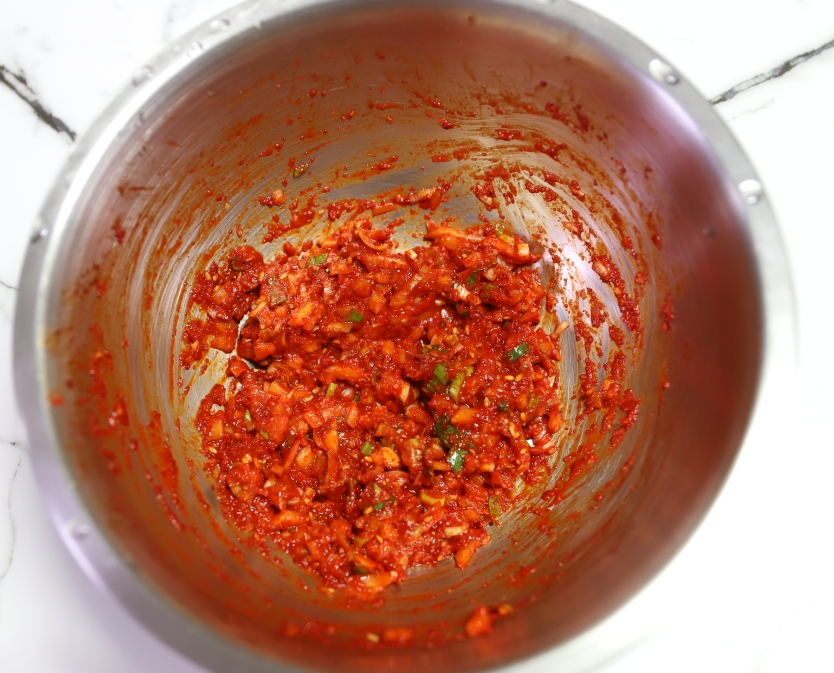 오이지-무침-양념