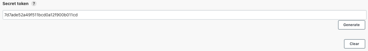젠킨스 깃랩 Secret token 생성
