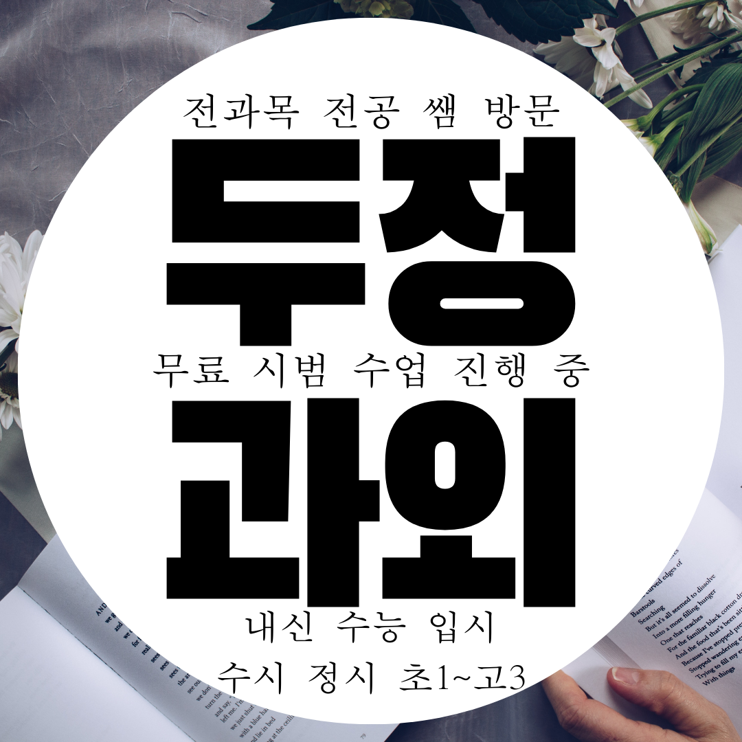  천안 두정동 초등 영어과외 중학생 수학과외 영수 국어 중등 전과목