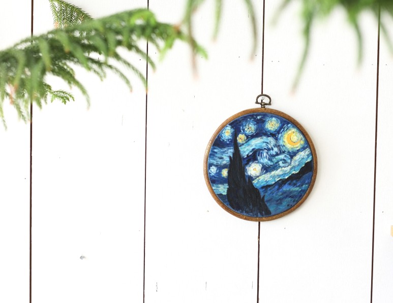 아몬드나무 별이 빛나는 밤 해바라기 인테리어 프레임 잠실 취미미술 아트 블라썸 고흐 아크릴 명화 원데이 클래스 21